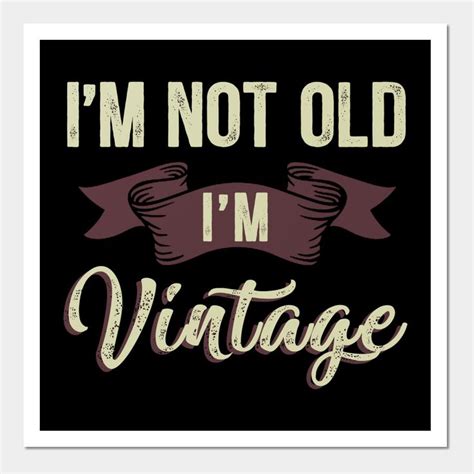 i'm not old im vintage